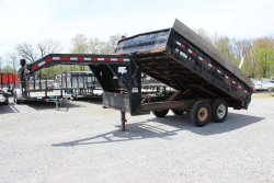 PJ DT142-DECKOVER DUMP-GN REAR DOUBLE DOOR - #US77243