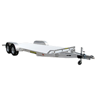 Aluminum Car/Equipment Flatbed Trailers